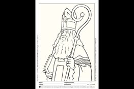 Kleurwedstrijd Sinterklaas