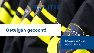 Getuigen gezocht van straatroof
