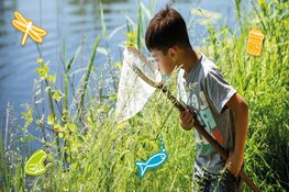 Kinderen onderzoeken waterkwaliteit sloten Flevoland