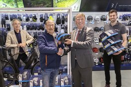 Fietshelm met korting voor mensen van 55 jaar en ouder