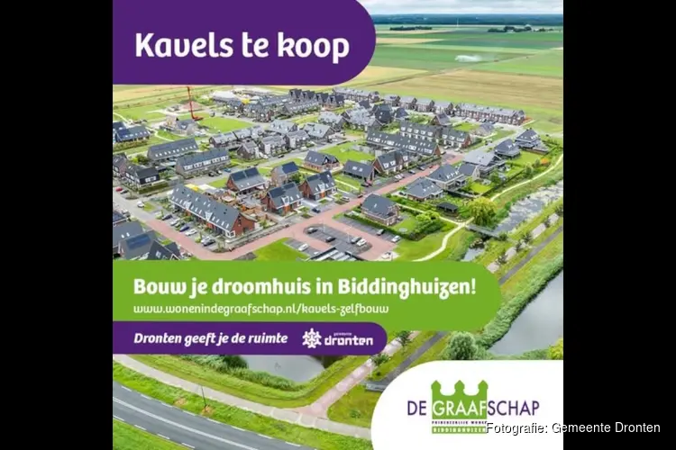 Uitgifte nieuwe kavels