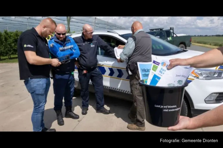 Veel adressen in buitengebied bezocht tijdens gezamenlijke actieweek