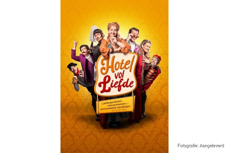 Hotel vol Liefde komt naar XX, een nieuwe theaterkomedie van REP Entertainment