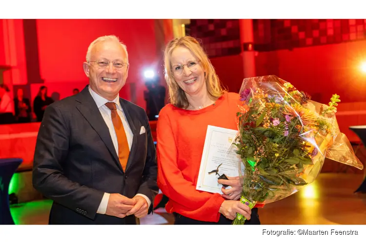 Gouden Kiekendief voor Eva Vriend