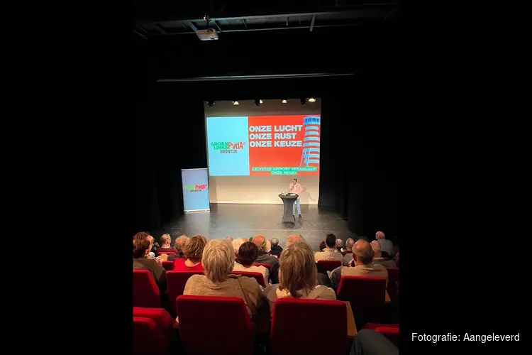 Grote zorgen over Lelystad Airport: Ruim 100 inwoners bijeen tijdens indringende informatieavond in De Meerpaal