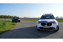 Zware schade na ongeval op kruising Swifterbant