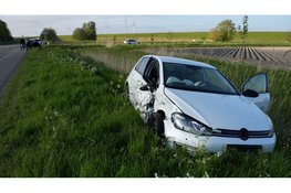 Zware schade na ongeval op kruising Swifterbant