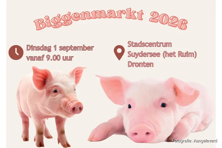 Biggenmarkt 2026 in Dronten