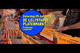 Zaterdag 25 juli: De Lelystadse platenmarkt