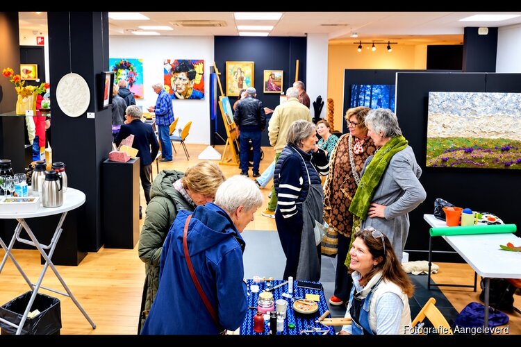 Beleef kunst van heel dichtbij tijdens het open atelier in Ons Kunsthuis