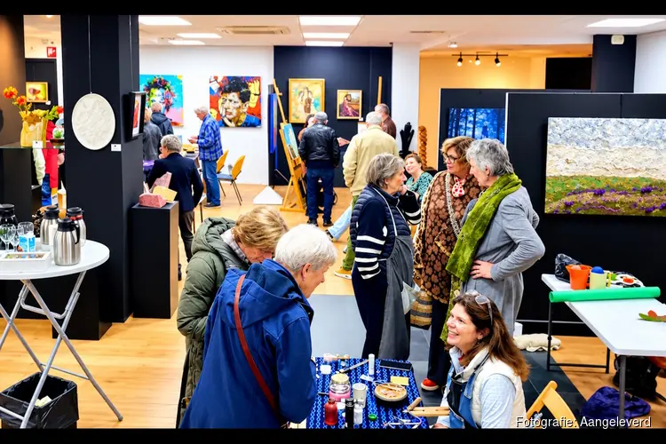 Beleef kunst van heel dichtbij tijdens het open atelier in Ons Kunsthuis